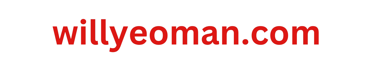 Logo showing willyeoman.com